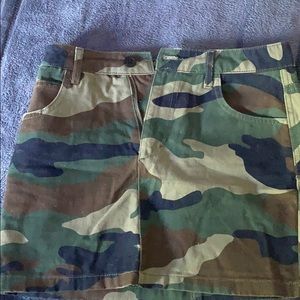 Camo Skirt